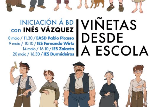 O Concello achega o ‘Viñetas desde o Atlántico’ aos centros educativos da Coruña